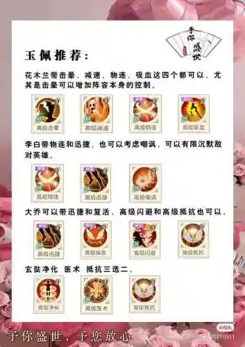 盛世芳华阵容战位搭配什么插图4
