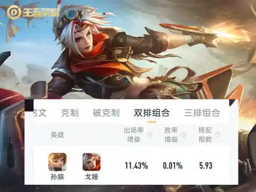 双排阵容搭配王者(王者荣耀双排最稳组合)插图2