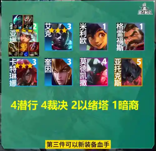 厉害刺客推荐阵容搭配图片(刺客阵容)插图1