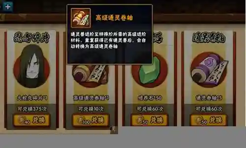 火影通灵卷轴搭配阵容插图