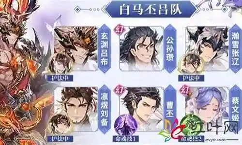 白马暗器队阵容搭配图插图