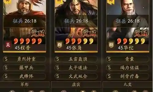 张角华佗程普阵容搭配插图