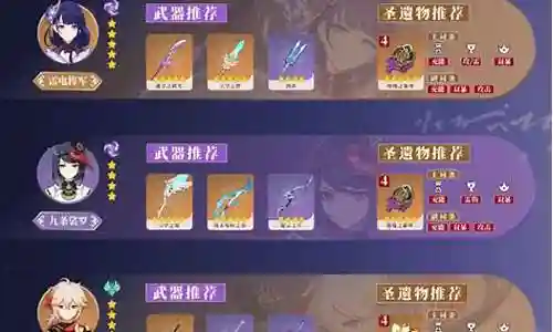 雷神所有阵容打法搭配插图