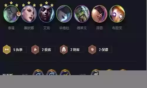 云顶之弈阵容男刀插图