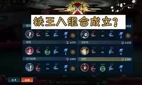 铁王八出装阵容搭配插图