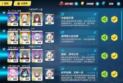 崩坏37阵容插图