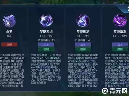 新英雄梦奇的被动技能是插图