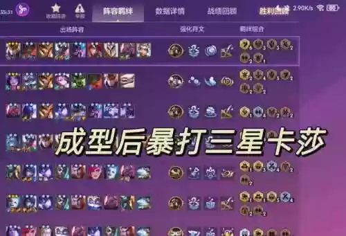 两星阵容插图