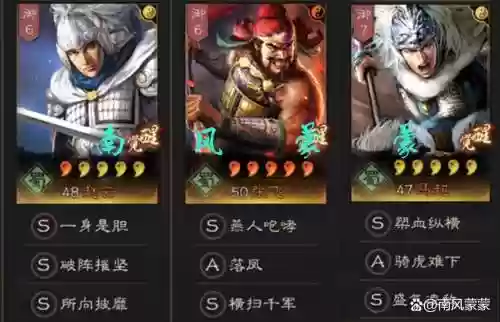 蜀国马超阵容插图1