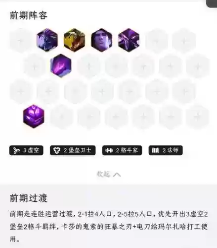 起源阵容对战虚空阵容怎么搭配插图1