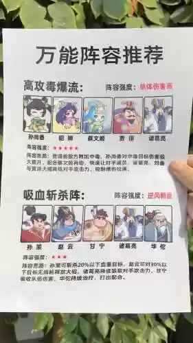 逍遥三国阵容搭配注意什么插图1