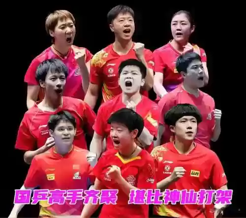 全运会乒乓阵容插图