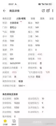 飞升129普陀属性都什么装备插图