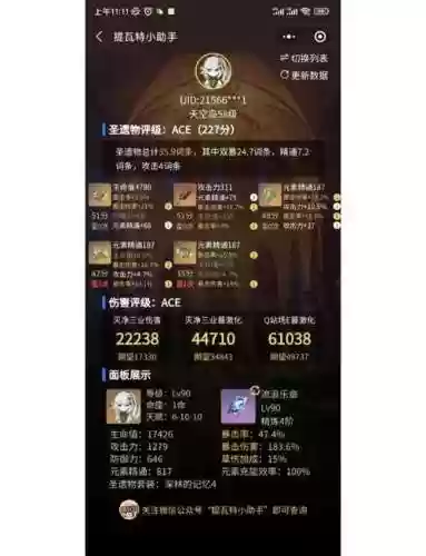 人物面板显示装备等级插图