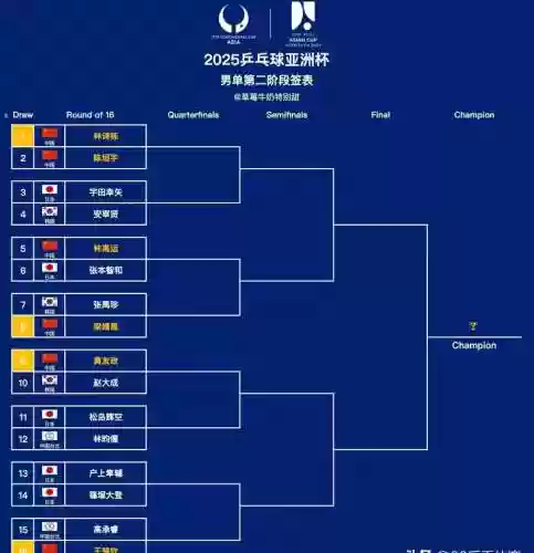 世乒赛2018阵容插图1