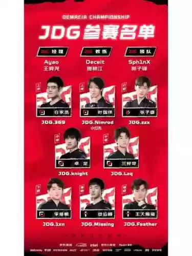 jdg阵容造价插图