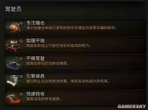 坦克世界选择附加技能插图