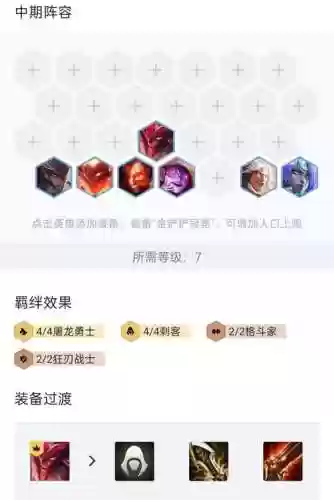 弑君突刺阵容搭配插图