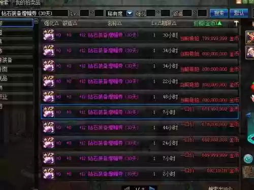 12钻石装备增幅卷6亿_1插图