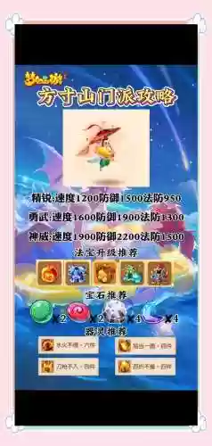 梦幻西游手游方寸合格属性，2021梦幻西游手游方寸怎么加点插图1