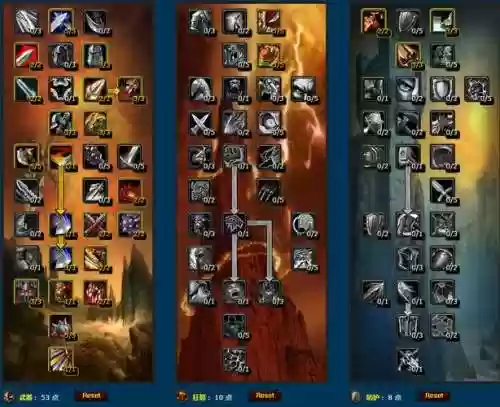 wow7.35武器战士天赋，魔兽世界735武器战天赋插图