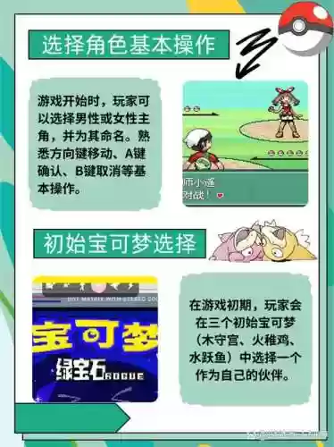 口袋妖怪绿宝石女版攻略下载，口袋妖怪绿宝石女士的测试插图1