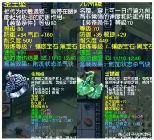 梦幻西游大唐星石套装，梦幻大唐星位组合插图