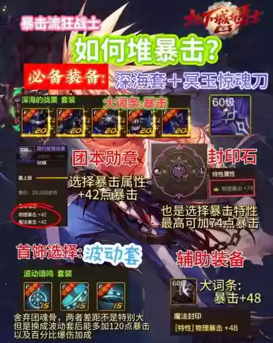 狂战技能暴击，dnf狂战暴击率怎么堆插图