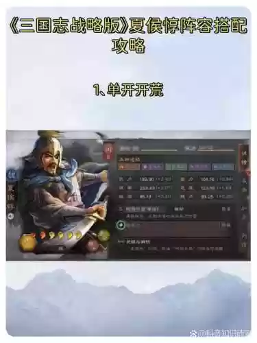 三国志董卓夏侯惇搭配阵容插图1