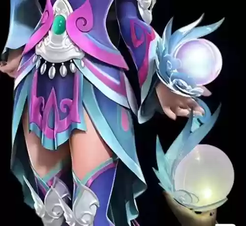 巫蛮儿武器转换，巫蛮儿攻击动作插图