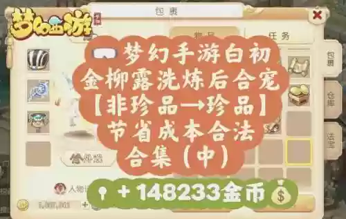 梦幻西游手游合宝宝技巧大全，梦幻西游手游合宝宝技巧视频教程插图1