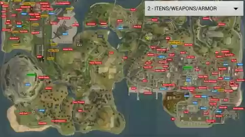 侠盗猎车手圣安地列斯武器替换,侠盗飞车圣安地列斯武器位置插图1 侠盗猎车手圣安地列斯武器替换,侠盗飞车圣安地列斯武器位置插图1